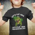 Lets Eat Kids Punctuation Saves Lives Teacher Funny Grammar Gift Youth T-shirt