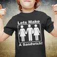 Lets Make A Sandwich Tshirt Youth T-shirt