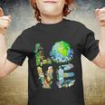 Love World Earth Day 2022 Planet Environmental Animal Tshirt Youth T-shirt