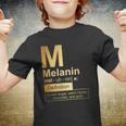 Melanin Brown Sugar Warm Honey Chocolate Black Gold Youth T-shirt