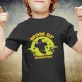 Mom Of Monsters Halloween Quote Youth T-shirt