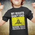 My Rights Dont End Where Your Feelings Begin Tshirt Youth T-shirt