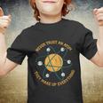 Never Trust An Atom Science Gift Youth T-shirt