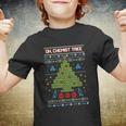 Oh Chemist Tree Chemistry Tree Christmas Science Youth T-shirt