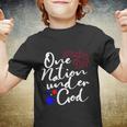 One Nation Under God Firework 4Th Of July V2 Youth T-shirt