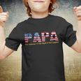 Papa The Veteran The Myth The Legend Tshirt Youth T-shirt