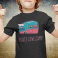 Peace Love Camp Tshirt Youth T-shirt