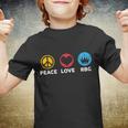 Peace Love Rbg Ruth Bader Ginsburg Tribute Tshirt Youth T-shirt