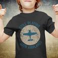 Pilot Gifts Still Playing With Airplanes Youth T-shirt