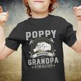 Poppy Because Grandpa Is For Old Guys Men Retro Grandpa Youth T-shirt