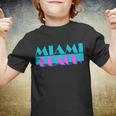 Retro Miami Beach Logo Youth T-shirt