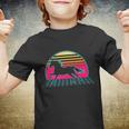 Retro Running Horse Silhouette Youth T-shirt