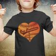 Retro Vintage San Francisco Baseball Heart Youth T-shirt