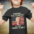 Running The Country Is Like Riding A Bike Youth T-shirt