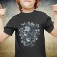 Scary Devil Skull Youth T-shirt