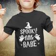 Spooky Little Babe Halloween Quote V4 Youth T-shirt