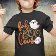 Stylish Leopard Halloween Fab-Boo-Lous Ghost Tshirt Youth T-shirt