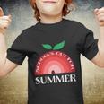 Summer Break 2022 Retro Summer Break Schools Out For Summer Funny Gift Youth T-shirt