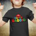 Super Dad Daddio Funny Color Tshirt Youth T-shirt