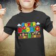 Super Daddio Dad Video Gamer Tshirt Youth T-shirt