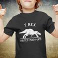 T Rex Hates Pushups Youth T-shirt