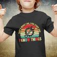 That What I Do I Fix Stuff I Know Things Vintage Mechanic Youth T-shirt