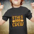 The Boo Crew Funny Halloween Quote Youth T-shirt