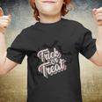 Trick Or Treat Funny Halloween Quote Youth T-shirt