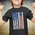 Trump Distressed Usa Flag Youth T-shirt
