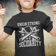 Union Strong Solidarity Labor Day Worker Proud Laborer Meaningful Gift Youth T-shirt