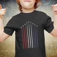 Us American Flag With Fighter Jets For 4Th Of July Gift Youth T-shirt