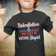 Us President Flation The Cost Of Voting Stupid 4Th July Meaningful Gift Youth T-shirt