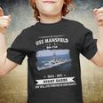 Uss Mansfield Dd Youth T-shirt