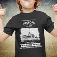 Uss Pope Dd 225 Dd Youth T-shirt