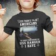 Uss Ranger Cva Cv 61 Sunset Youth T-shirt