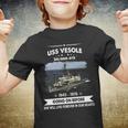 Uss Vesole Dd Youth T-shirt