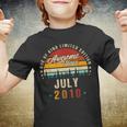 Vintage 12Th Birthday Awesome Since July 2010 Epic Legend Youth T-shirt