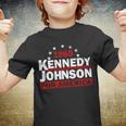 Vintage Kennedy Johnson 1960 For America Youth T-shirt