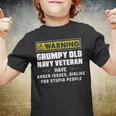 Warning Grumpy V2 Youth T-shirt