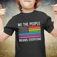 We The People Means Everyone Pride Month Lbgt Youth T-shirt