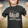 We Will Rock You Presidents MtRushmore Tshirt Youth T-shirt