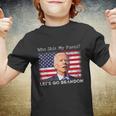 Who Shit My Pants Funny Anti Joe Biden Funny Meme Youth T-shirt