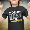 Worlds Best Farter I Mean Father V2 Youth T-shirt