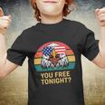 You Free Tonight Bald Eagle Mullet Usa Flag 4Th Of July Gift V2 Youth T-shirt