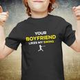 Your Boyfriend Likes My Swing Youth T-shirt