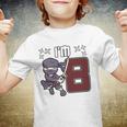 8 Years Old Birthday Japanese Ninja Shinobi Gift Youth T-shirt