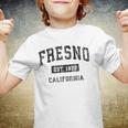 Fresno California Ca Vintage Sports Design Black Design Youth T-shirt