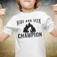 Hide And Seek Champion Tshirt Funny Bigfoot Tee Youth T-shirt