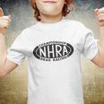 Nhra Championship Drag Racing Black Oval Logo Youth T-shirt