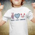 Peace Love America V2 Youth T-shirt